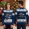 Personalized Baltimore Ravens Santa Sleigh Custom Name Ugly Christmas Sweater 2 personalized baltimore ravens santa sleigh custom name ugly christmas sweater