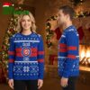 personalized chicago cubs custom name and number baseball jersey ugly christmas sweater