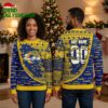 Personalized Los Angeles Rams Torn Logo Custom Name Ugly Christmas Sweater 1 personalized los angeles rams torn logo custom name ugly christmas sweater