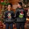 Personalized Minnesota Vikings Grinch Football Custom Name Ugly Christmas Sweater 1 personalized minnesota vikings grinch football custom name ugly christmas sweater