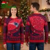 Personalized New England Patriots Logo Custom Name And Number Ugly Christmas Sweater 2 personalized new england patriots logo custom name and number ugly christmas sweater
