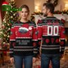 personalized new orleans pelicans santa hat custom name and number ugly christmas sweater