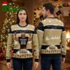 personalized new orleans saints custom name football player ugly christmas sweater