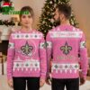 Personalized New Orleans Saints Fleur De Lis Custom Name Game Day Gift Ugly Christmas Sweater 1 personalized new orleans saints fleur de lis custom name game day gift ugly christmas swea
