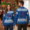 Personalized New York Giants Santa Sleigh Custom Name Ugly Christmas Sweater 1 personalized new york giants santa sleigh custom name ugly christmas sweater