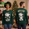 Personalized Oakland Athletics Snoopy Baseball Player Custom Name And Number Ugly Christmas Sweater 2 personalized oakland athletics snoopy baseball player custom name and number ugly christma