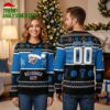 Personalized Oklahoma City Thunder Basketball Hoops Custom Name And Number Ugly Christmas Sweater 2 personalized oklahoma city thunder basketball hoops custom name and number ugly christmas
