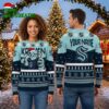 Personalized Seattle Kraken Octopus Mascot Santa Hat Ugly Christmas Sweater 2 personalized seattle kraken octopus mascot santa hat ugly christmas sweater