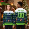 Personalized Seattle Seahawks Football Helmet And Football Custom Name Ugly Christmas Sweater 1 personalized seattle seahawks football helmet and football custom name ugly christmas swea