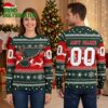 Personalized St. Louis Blues Hockey Logo Custom Name And Number Ugly Christmas Sweater 1 personalized st louis blues hockey logo custom name and number ugly christmas sweater