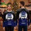 Personalized Toronto Maple Leafs Santa Sleigh Custom Name Ugly Christmas Sweater 2 personalized toronto maple leafs santa sleigh custom name ugly christmas sweater