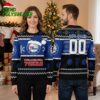 Philadelphia 76ers Santa Hat Logo Custom Name And Number Ugly Christmas Sweater 2 philadelphia 76ers santa hat logo custom name and number ugly christmas sweater