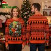 Philadelphia Flyers Groot Hugging A Christmas Wreath Ugly Christmas Sweater 2 philadelphia flyers groot hugging a christmas wreath ugly christmas sweater