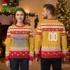 Pittsburgh Pirates Custom Name And Number Baseball Ugly Christmas Sweater 2 pittsburgh pirates custom name and number baseball ugly christmas sweater