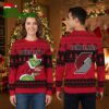 Portland Trail Blazers Grinch Holding Basketball Ugly Christmas Sweater 1 portland trail blazers grinch holding basketball ugly christmas sweater