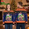 rick and morty new york mets santa navy blue ugly christmas sweater