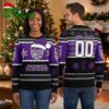 Sacramento Kings Santa Hat Logo Custom Name And Number Ugly Christmas Sweater 1 sacramento kings santa hat logo custom name and number ugly christmas sweater