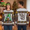 san diego padres gnome with snowflakes ugly christmas sweater