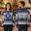san diego padres logo snowflake reindeer pattern ugly christmas sweater