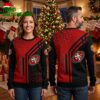 San Francisco 49ers Geometric Logo Pattern Ugly Christmas Sweater 1 san francisco 49ers geometric logo pattern ugly christmas sweater