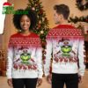 San Francisco 49ers Grinch Santa Hat Christmas Ugly Christmas Sweater 1 san francisco 49ers grinch santa hat christmas ugly christmas sweater