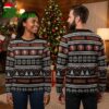 San Francisco 49ers Snowflake And Christmas Tree Fan Gift Ugly Christmas Sweater 2 san francisco 49ers snowflake and christmas tree fan gift ugly christmas sweater