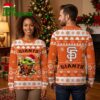 san francisco giants baby yoda christmas lights ugly christmas sweater