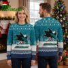 San Jose Sharks Big Shark Logo Teal Ugly Christmas Sweater 2 san jose sharks big shark logo teal ugly christmas sweater