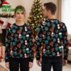 San Jose Sharks Santa Claus Snowman Pattern Ugly Christmas Sweater 1 san jose sharks santa claus snowman pattern ugly christmas sweater