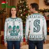 seattle mariners christmas gnome trio ugly christmas sweater