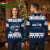 Seattle Seahawks Custom Name Santa Sleigh Ugly Christmas Sweater 2 seattle seahawks custom name santa sleigh ugly christmas sweater