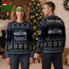 Seattle Seahawks Custom Name Snowflake Logo Ugly Christmas Sweater 2 seattle seahawks custom name snowflake logo ugly christmas sweater