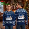 seattle seahawks football gnome trio ugly christmas sweater