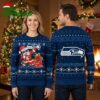 Seattle Seahawks Santa Claus Logo Ugly Christmas Sweater 2 seattle seahawks santa claus logo ugly christmas sweater