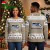 Seattle Seahawks Santa Sleigh Personalized Custom Name Ugly Christmas Sweater 2 seattle seahawks santa sleigh personalized custom name ugly christmas sweater