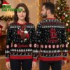 St. Louis Cardinals Cardinal Warrior Baseball Ugly Christmas Sweater 1 st louis cardinals cardinal warrior baseball ugly christmas sweater