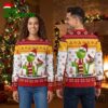 st louis cardinals grinch santa hat red ugly christmas sweater