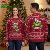 Tampa Bay Buccaneers Grinch Santa Hat Football Ugly Christmas Sweater 1 tampa bay buccaneers grinch santa hat football ugly christmas sweater