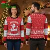 Tampa Bay Buccaneers Santa Climbing Chimney Ugly Christmas Sweater 1 tampa bay buccaneers santa climbing chimney ugly christmas sweater