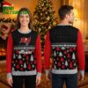 Tampa Bay Buccaneers Skull Logo Christmas Tree Pattern Ugly Christmas Sweater 2 tampa bay buccaneers skull logo christmas tree pattern ugly christmas sweater