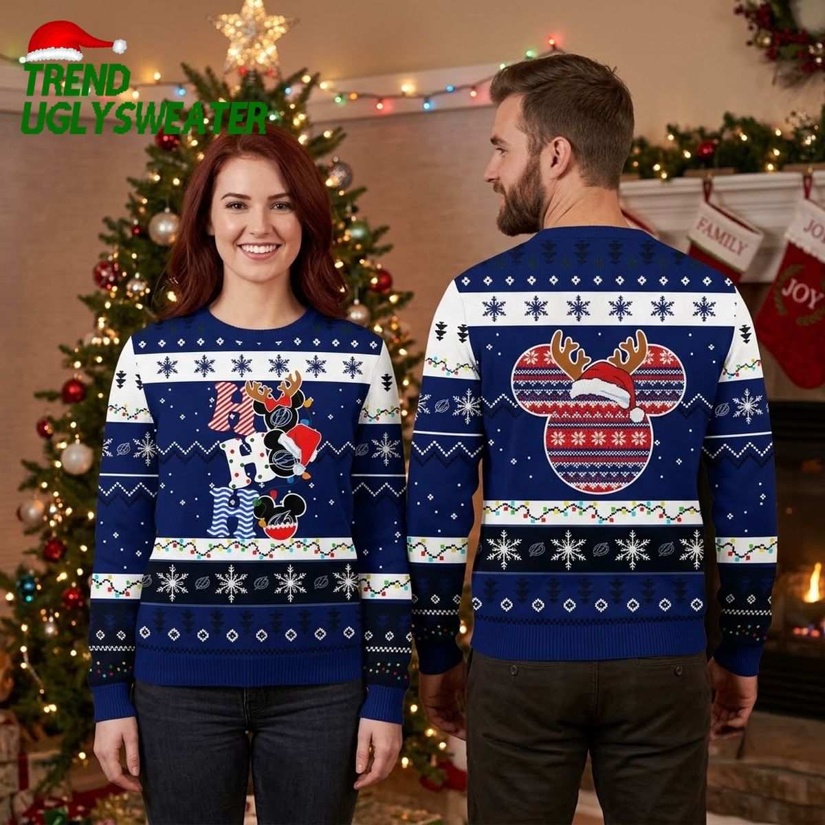 tampa bay lightning mickey mouse christmas characters ugly christmas sweater tampa bay lightning mickey mouse christmas characters ugly christmas sweater