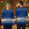 Tampa Bay Lightning Snowflake And Paw Print Logo Ugly Christmas Sweater 1 tampa bay lightning snowflake and paw print logo ugly christmas sweater