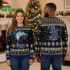 Tampa Bay Rays Mascot In Catcher Gear Ugly Christmas Sweater 1 tampa bay rays mascot in catcher gear ugly christmas sweater