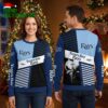 Tampa Bay Rays Patchwork Logo Stripes Ugly Christmas Sweater 1 tampa bay rays patchwork logo stripes ugly christmas sweater