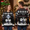 tampa bay rays snoopy and woodstock playing baseball ugly christmas sweater