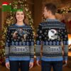 Tennessee Titans Football Player Helmet Snowflake Ugly Christmas Sweater 2 tennessee titans football player helmet snowflake ugly christmas sweater