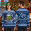 Tennessee Titans Grinch Santa Hat Logo Ugly Christmas Sweater 2 tennessee titans grinch santa hat logo ugly christmas sweater