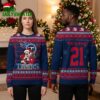 Tennessee Titans Mickey Mouse Santa Custom Name And Number Ugly Christmas Sweater 2 tennessee titans mickey mouse santa custom name and number ugly christmas sweater