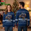 Tennessee Titans Rushing Football Player Snowflake Ugly Christmas Sweater 2 tennessee titans rushing football player snowflake ugly christmas sweater