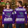 Tennessee Titans Snowy Village And Sleigh Ugly Christmas Sweater 1 tennessee titans snowy village and sleigh ugly christmas sweater